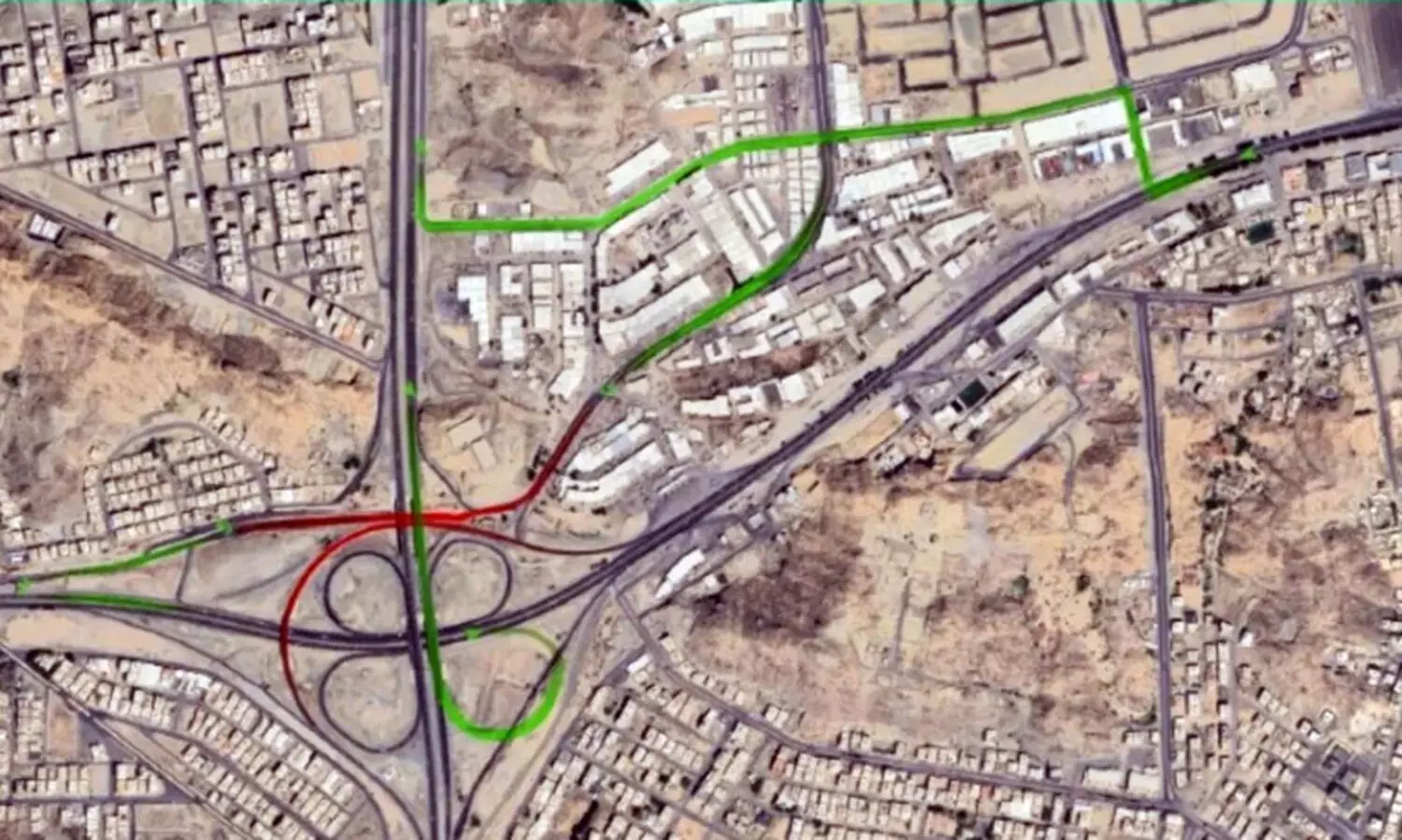 മക്കയിലെ കിങ് ഫൈസൽ റോഡ് താൽക്കാലികമായി അടച്ചു