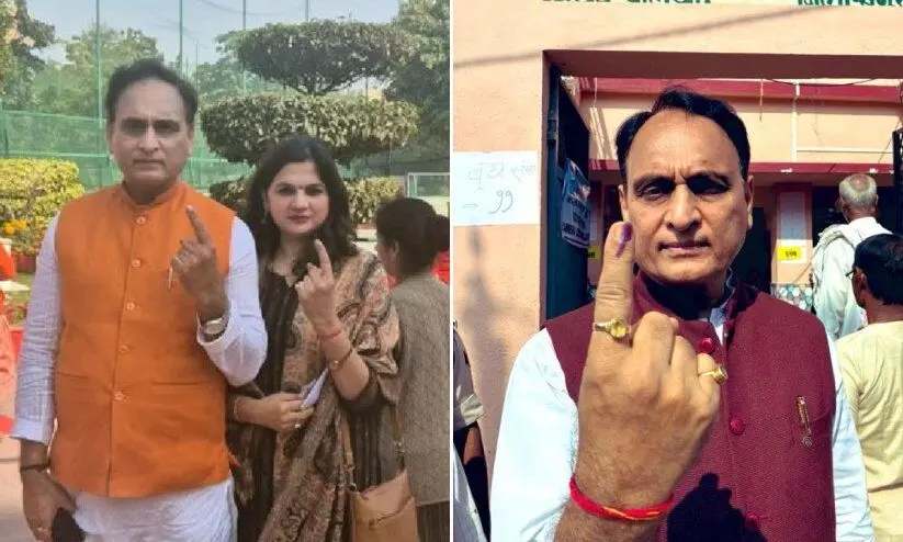 ഡൽഹിയിലും ബിഹാറിലും വോട്ട് ചെയ്ത് ബി.ജെ.പി എം.പി; പരാതിയുമായി പ്രതിപക്ഷം ഡൽഹിയിലും ബിഹാറിലും വോട്ട് ചെയ്ത് ബി.ജെ.പി എം.പി; പരാതിയുമായി പ്രതിപക്ഷം