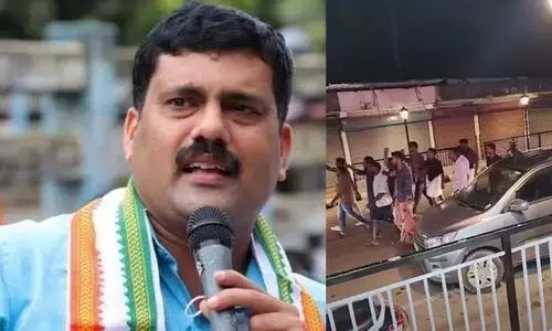 റിജിൽ മാക്കുറ്റിക്കെതി​രെ കൊലവിളിയും തെറിവിളിയുമായി ഡി.വൈ.എഫ്.ഐ പ്രകടനം