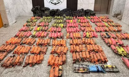 ശ​ക്ത​മാ​യ പ​രി​ശോ​ധ​ന തു​ട​രും; ക​ട​ൽ വ​ഴി എ​ത്തി​ക്കാ​ൻ ശ്ര​മി​ച്ച ല​ഹ​രി വ​സ്തു​ക്ക​ൾ പി​ടി​കൂ​ടി