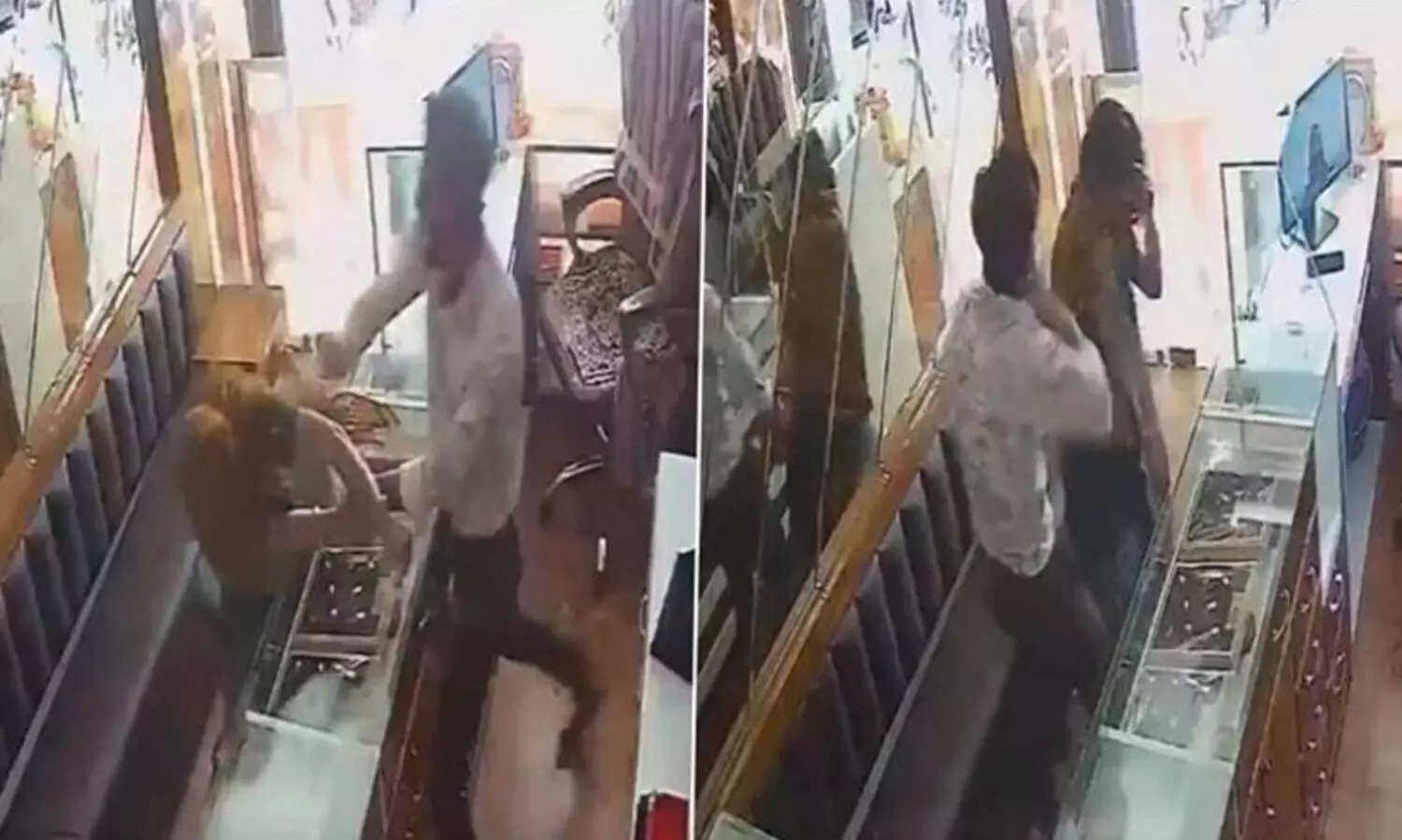 മുളക് പൊടി എറിഞ്ഞ് മോഷണശ്രമം; തിരിച്ചടിച്ച് കടയുടമ