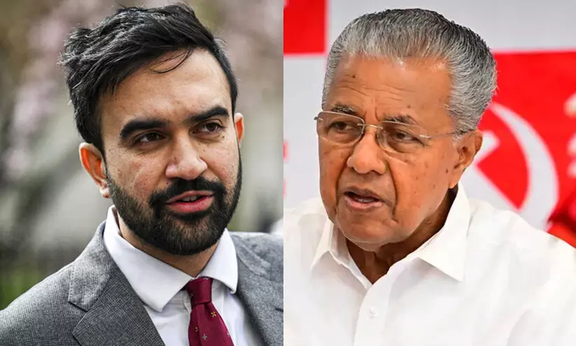 Zohran Mamdani, Pinarayi Vijayan Zohran Mamdani, Pinarayi Vijayan
