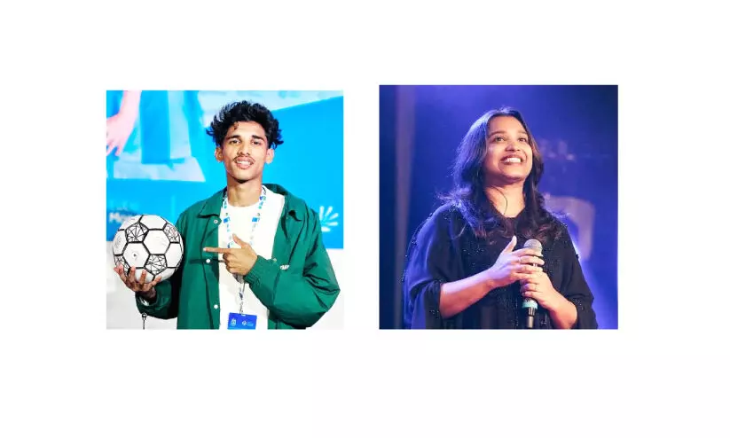 മീഡിയവൺ സൂപ്പർ കപ്പ് ഫൈനൽ; കലാശപ്പോരിന് നിറം പകരാൻ റിസ്വാനും ഫാത്തിമ ജബ്ബാറും മീഡിയവൺ സൂപ്പർ കപ്പ് ഫൈനൽ; കലാശപ്പോരിന് നിറം പകരാൻ റിസ്വാനും ഫാത്തിമ ജബ്ബാറും