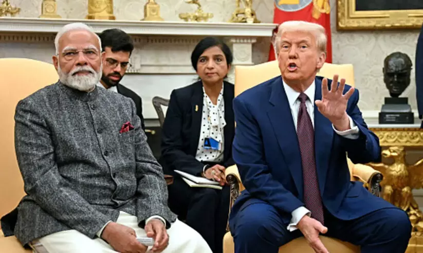 മോദി ഉറ്റ സുഹൃത്ത്, നല്ല മനുഷ്യൻ, റഷ്യയിൽ നിന്ന് എണ്ണ വാങ്ങുന്നത് കുറച്ചിട്ടുണ്ട്; അടുത്തവർഷം ഇന്ത്യ സന്ദർശിക്കുമെന്ന് ട്രംപ് മോദി ഉറ്റ സുഹൃത്ത്, നല്ല മനുഷ്യൻ, റഷ്യയിൽ നിന്ന് എണ്ണ വാങ്ങുന്നത് കുറച്ചിട്ടുണ്ട്; അടുത്തവർഷം ഇന്ത്യ സന്ദർശിക്കുമെന്ന് ട്രംപ്