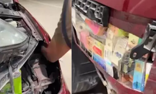 ബു​റൈ​മി​യി​ൽ ഇ- ​സി​ഗ​ര​റ്റ് ഉ​ൽ​പ​ന്ന​ങ്ങ​ൾ പി​ടി​ച്ചെ​ടു​ത്തു