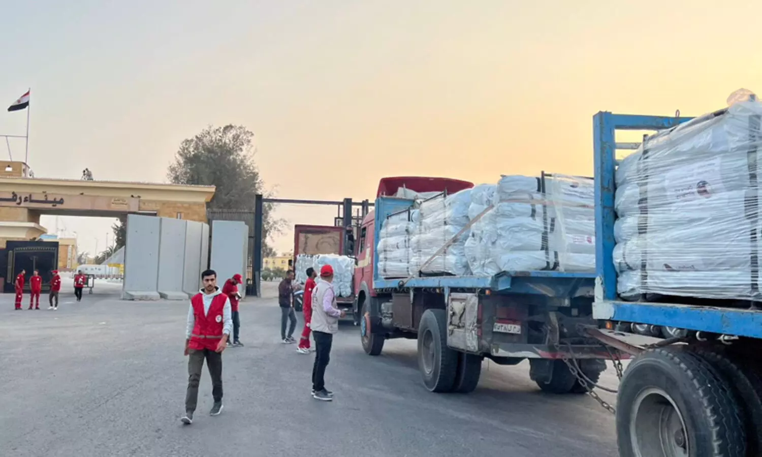 ഗസ്സയിലേക്ക് ഖത്തറിന്റെ സഹായം തുടരുന്നു