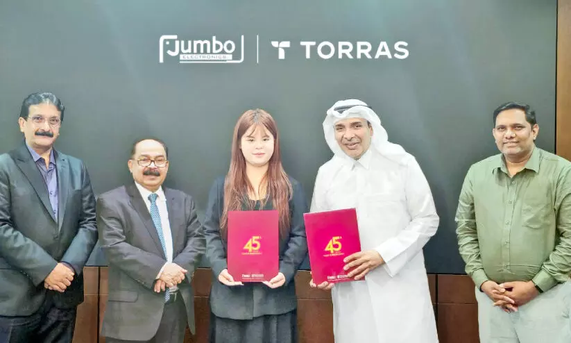 ജംബോ ഇലക്ട്രോണിക്സ് ടോറസ് ഗ്രൂപ്പുമായി ഒന്നിക്കുന്നു ജംബോ ഇലക്ട്രോണിക്സ് ടോറസ് ഗ്രൂപ്പുമായി ഒന്നിക്കുന്നു