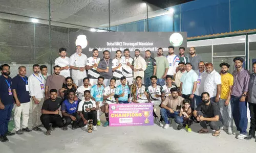 അ​വു​ക്കാ​ദ​ർ കു​ട്ടി ന​ഹ മെ​മ്മോ​റി​യ​ൽ ഫു​ട്ബാ​ൾ ടൂ​ർ​ണ​മെ​ന്‍റ്​ സ​മാ​പി​ച്ചു