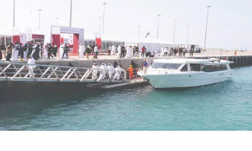 ഖ​ത്ത​ർ-​ബ​ഹ്റൈ​ൻ ക​ട​ൽ​യാ​ത്ര ബോ​ട്ട് സ​ർ​വി​സി​ന് തു​ട​ക്കം