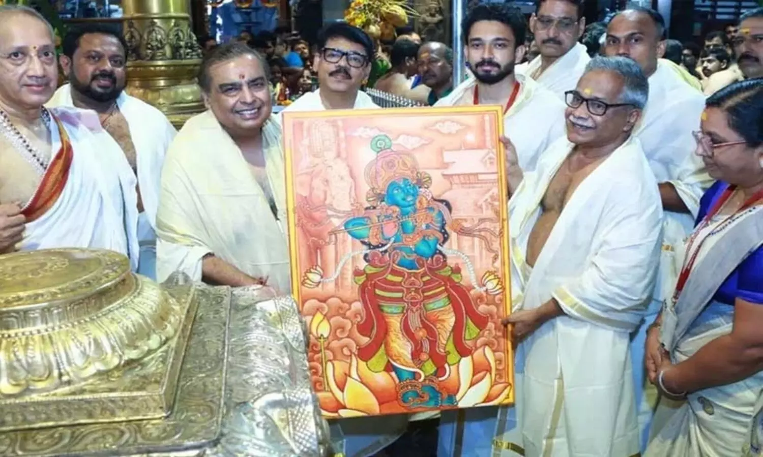 Mukesh Ambani guruvayoor