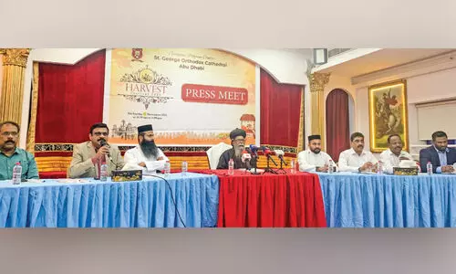 അ​ബൂ​ദ​ബി സെ​ന്റ് ജോ​ര്‍ജ് ഓ​ര്‍ത്ത​ഡോ​ക്‌​സ് ക​ത്തീ​ഡ്ര​ല്‍ കൊ​യ്ത്തു​ത്സ​വം ഇ​ന്ന്