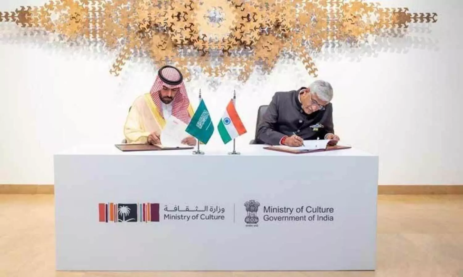 സാംസ്​കാരിക സഹകരണം ശക്തിപ്പെടുത്താൻ ഇന്ത്യയും സൗദിയും, ധാരണാപത്രം ഒപ്പിട്ടു