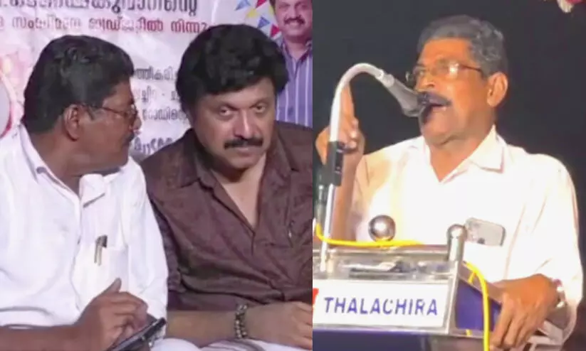 ഗണേഷ്കുമാർ കായ്ഫലമുള്ള വൃക്ഷം, വിജയിപ്പിക്കണം എന്ന് ആഹ്വാനം ചെയ്ത ഗ്രാമപഞ്ചായത്ത് പ്രസിഡന്റിനെ കോൺഗ്രസ് പുറത്താക്കി ഗണേഷ്കുമാർ കായ്ഫലമുള്ള വൃക്ഷം, വിജയിപ്പിക്കണം എന്ന് ആഹ്വാനം ചെയ്ത ഗ്രാമപഞ്ചായത്ത് പ്രസിഡന്റിനെ കോൺഗ്രസ് പുറത്താക്കി