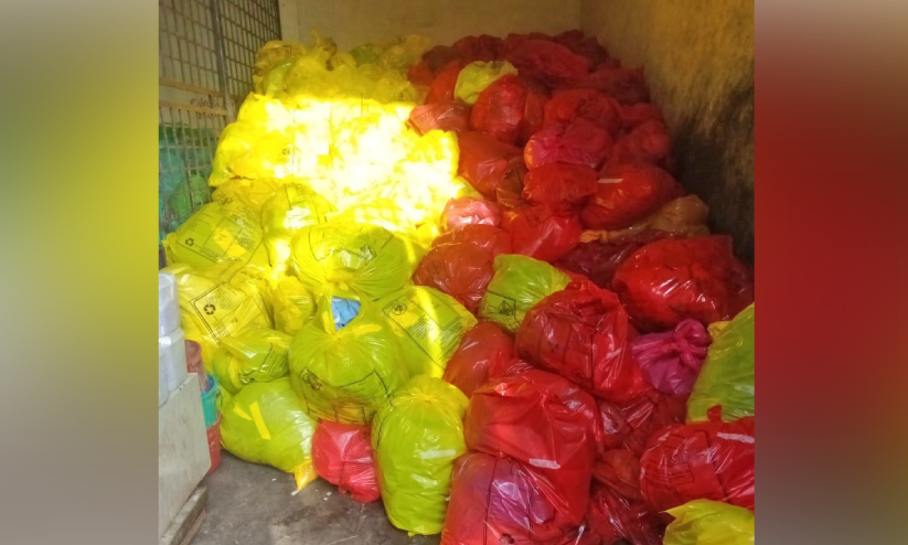 മെഡി. കോളജിൽ ബയോ മെഡിക്കൽ മാലിന്യനീക്കം നിലച്ചു