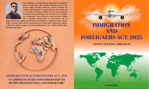 ഇ​മി​ഗ്രേ​ഷ​ൻ ഫോ​റീ​നേ​ഴ്‌​സ് ആ​ക്റ്റ് പു​സ്ത​ക​പ്ര​കാ​ശ​നം ഷാ​ർ​ജ​യി​ൽ