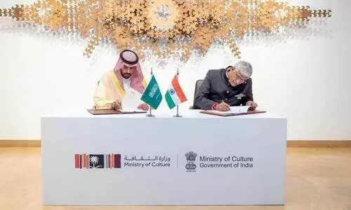 സാംസ്​കാരിക സഹകരണം ശക്തിപ്പെടുത്താൻ ഇന്ത്യയും സൗദിയും, ധാരണാപത്രം ഒപ്പിട്ടു