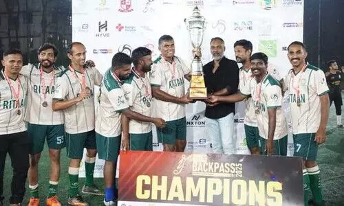 ബാക്ക്പാസ് 4.0 ഫുട്ബാൾ ടൂർണമെന്‍റിൽ തൃശൂർ ഗവ. എൻജിനീയറിങ് കോളജിന് കിരീടം