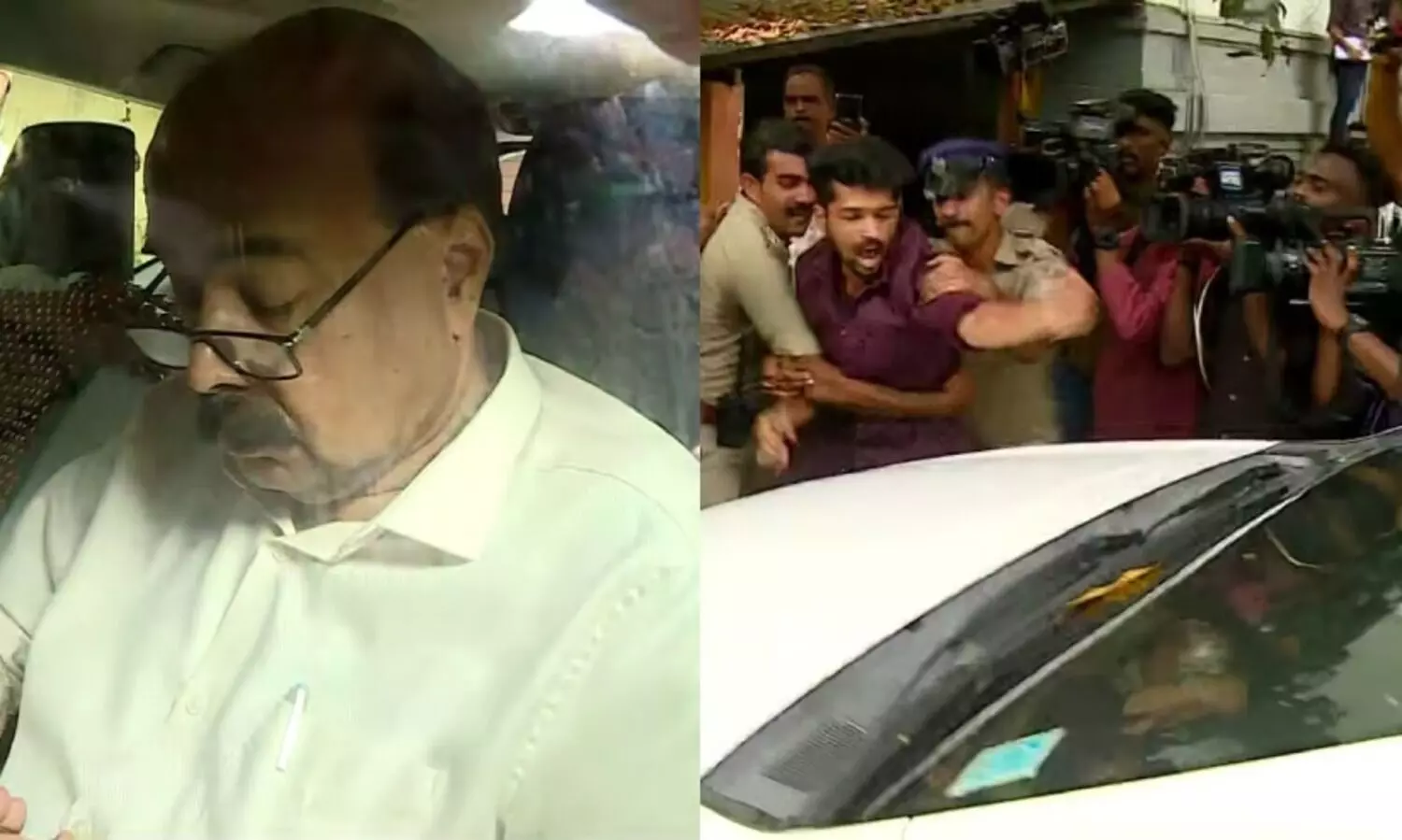 കേരള സർവകലാശാലയിൽ എസ്.എഫ്.ഐ പ്രതിഷേധം, സംഘര്‍ഷം; പ്രവർത്തകരെ അറസ്റ്റുചെയ്ത് നീക്കി പൊലീസ്