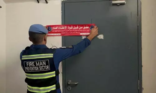 ഫ​യ​ർ ഫോ​ഴ്‌​സ് പ​രി​ശോ​ധ​ന; ബി​നി​ദ് അ​ൽ ഗ​റി​ൽ 118 ലം​ഘ​ന​ങ്ങ​ൾ രേ​ഖ​പ്പെ​ടു​ത്തി