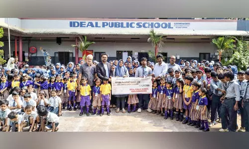 മാധ്യമം ഹെൽത്ത്‌ കെയർ പദ്ധതി; രോഗികൾക്ക് സാന്ത്വനമേകി കരുവാരകുണ്ട് ഐഡിയൽ സ്‌കൂൾ വിദ്യാർഥികൾ