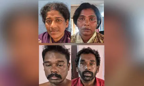 ഷൊർണൂരിൽ വയോധികയുടെ മാല കവർന്ന കേസിൽ നാലുപേർ പിടിയിൽ