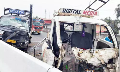 ദേശീയപാത നിർമാണത്തിനിടെ അപകടങ്ങൾ പതിവാകുന്നു ദേശീയപാത നിർമാണത്തിനിടെ അപകടങ്ങൾ പതിവാകുന്നു