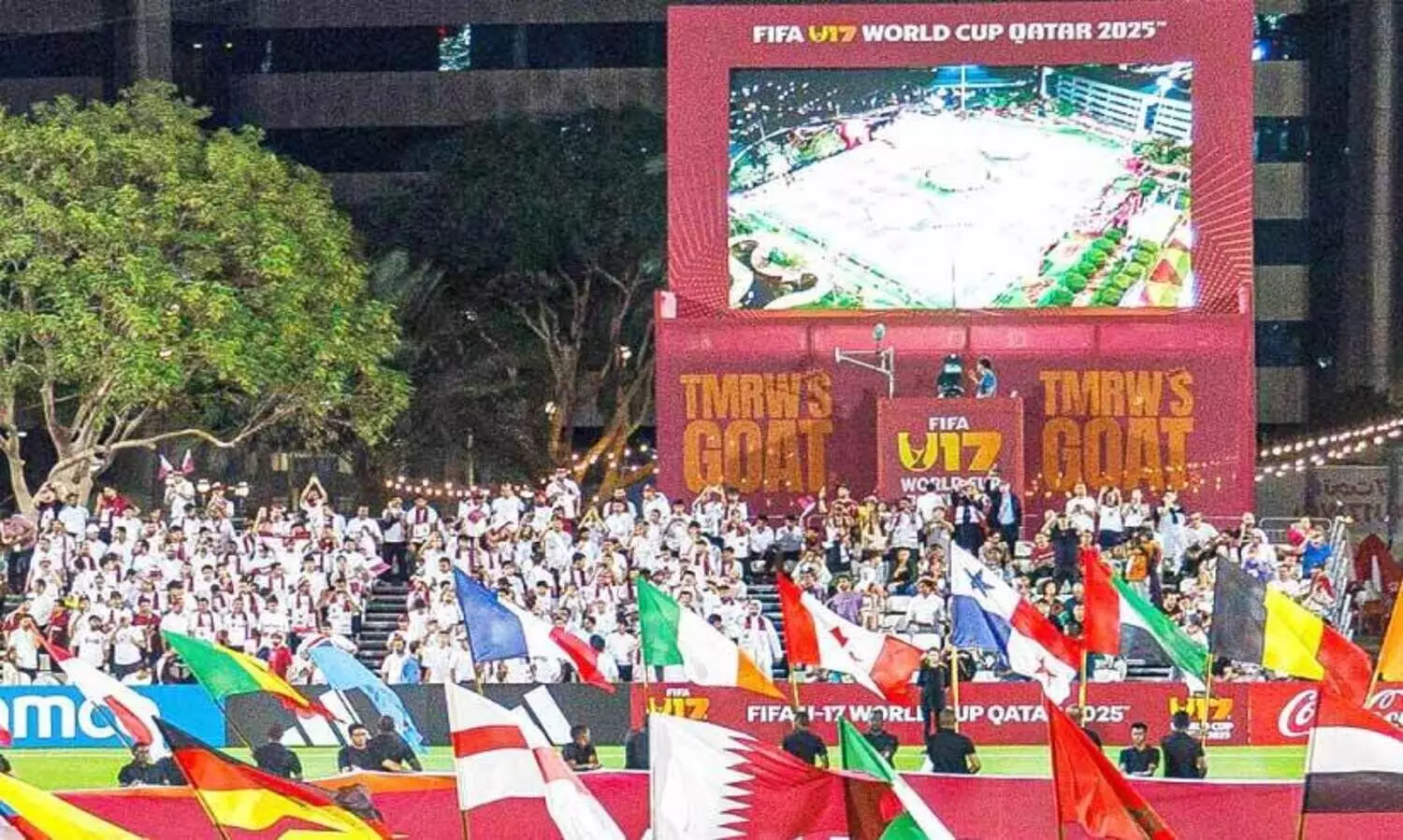 ആ​സ്പ​യ​റിൽ ക​ളി​യാ​വേ​ശം