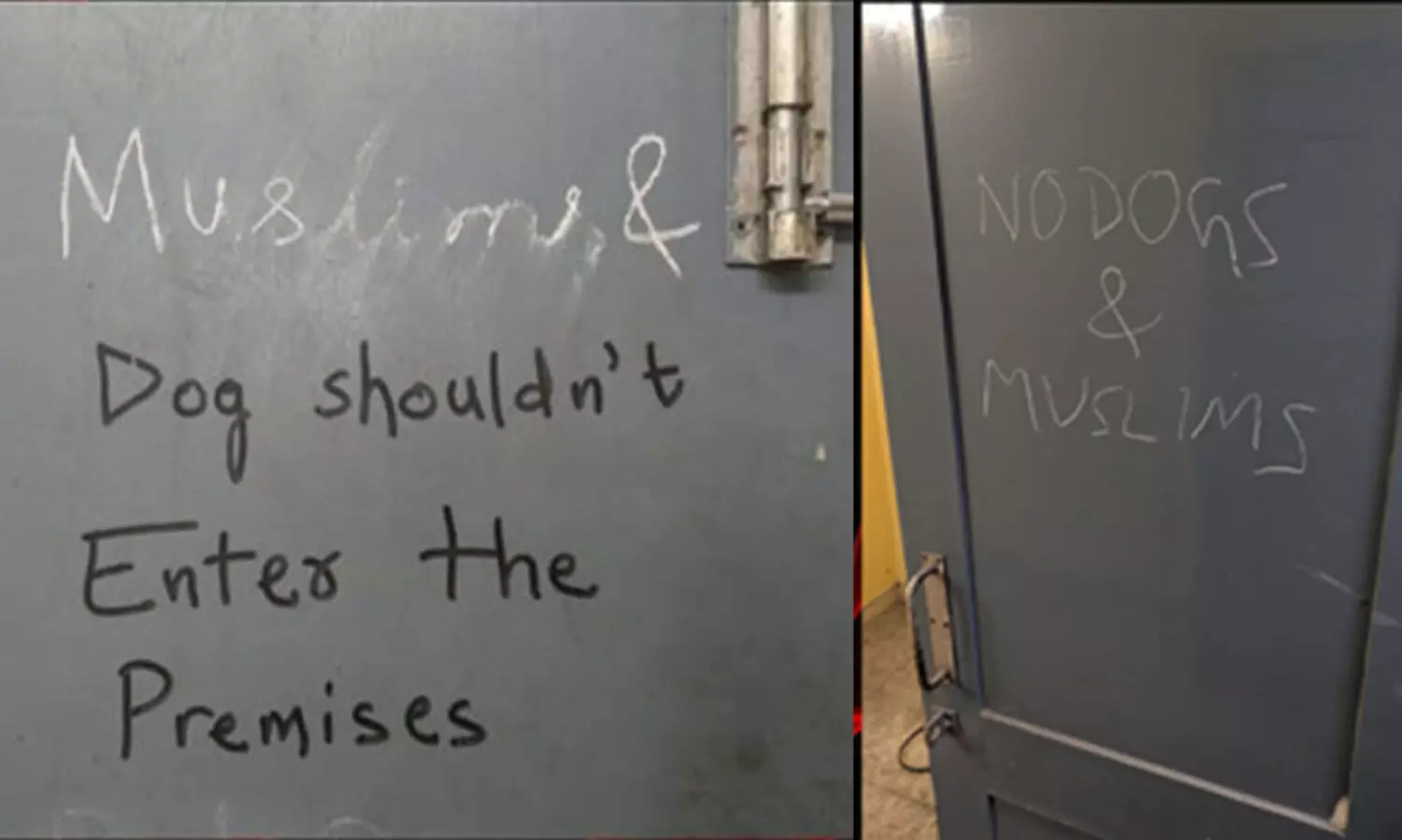 മുസ്‌ലിംകൾക്കും നായ്ക്കൾക്കും പ്രവേശനമില്ല; ഡൽഹി സ്ഫോടനത്തിന് പിന്നാലെ കൊൽക്കത്തയിലെ കോളജ് കാമ്പസിൽ വിദ്വേഷ ചുവരെഴുത്തുകൾ