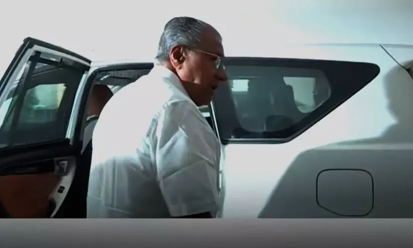 പി.എം ശ്രീയുമായി ബന്ധപ്പെട്ട ചോദ്യത്തോട് ക്ഷുഭിതനായി മുഖ്യമന്ത്രി