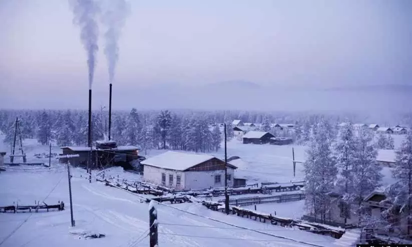 മജ്ജയും മാംസവും മരവിച്ച് പോകുന്ന കൊടും തണുപ്പ്; ഒയ്മ്യാകോൺ എന്ന ഭൂമിയുടെ ഫ്രീസർ മജ്ജയും മാംസവും മരവിച്ച് പോകുന്ന കൊടും തണുപ്പ്; ഒയ്മ്യാകോൺ എന്ന ഭൂമിയുടെ ഫ്രീസർ