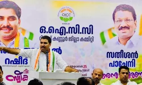 അ​ഴി​മ​തി സ​ർ​ക്കാ​ർ: ജ​നം ബാ​ല​റ്റി​ലൂ​ടെ പ്ര​തി​ക​രി​ക്കും -അ​ഡ്വ. വി.​പി. റ​ഷീ​ദ്