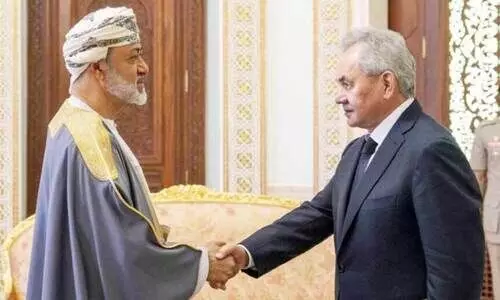 റ​ഷ്യ​ൻ സു​ര​ക്ഷാ കൗ​ൺ​സി​ൽ സെ​ക്ര​ട്ട​റി ഒ​മാ​നി​ൽ