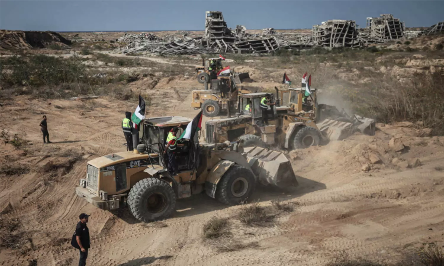 ഇസ്രാ​യേൽ സൈന്യത്തിനു പിന്തുണയേകാൻ അന്താരാഷ്ട്ര സേന ഗസ്സയി​ലേക്ക്; ഗസ്സയെ വിഭജിക്കുന്ന വൻ സൈനിക പദ്ധതിയുമായി യു.എസ്