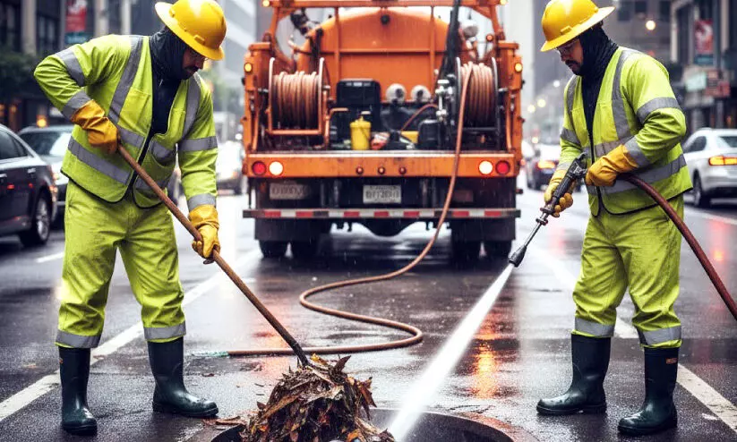 മഴക്കാല മുന്നൊരുക്കങ്ങൾ; മുഹറഖിലെ വെള്ളക്കെട്ട് പ്രശ്നങ്ങൾ പരിഹരിക്കാൻ ഊർജിത ശ്രമം മഴക്കാല മുന്നൊരുക്കങ്ങൾ; മുഹറഖിലെ വെള്ളക്കെട്ട് പ്രശ്നങ്ങൾ പരിഹരിക്കാൻ ഊർജിത ശ്രമം