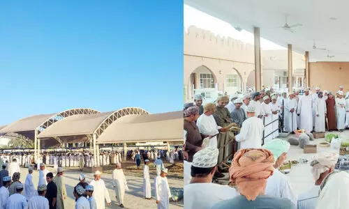 താ​വി അ​ൽ-​ഹറ മാ​ർ​ക്ക​റ്റ് വീ​ണ്ടും സ​ജീ​വം