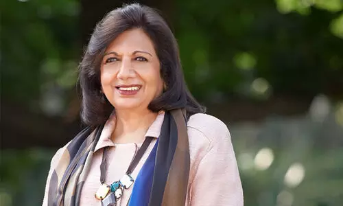 ഡി.​കെ. ശി​വ​കു​മാ​റി​ന് അ​ഭി​ന​ന്ദ​ന​വുമായി കി​ര​ൺ മ​ജും​ദാ​ർ ഷാ