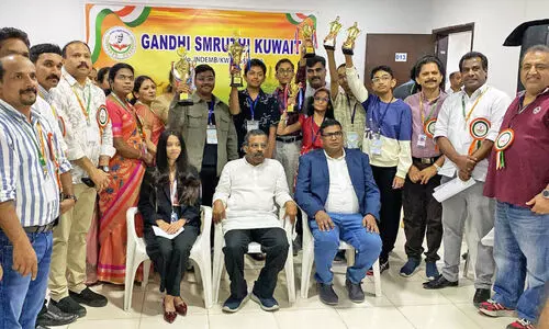 ഗാ​ന്ധി​സ്മൃ​തി കു​വൈ​ത്ത് ശി​ശു​ദി​ന ക്വി​സ് മ​ത്സ​രം