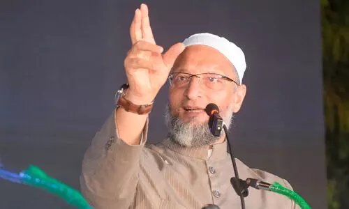 ബി.ജെ.പിയുടെ തേരോട്ടം തടയേണ്ട ഉത്തരവാദിത്തം മുസ്ലിംകൾക്കു മാത്രമാണോ-അസദുദീൻ ഉവൈസി, തങ്ങളെന്താ അടിമവേലക്കാരാണോ? ബി.ജെ.പിയുടെ തേരോട്ടം തടയേണ്ട ഉത്തരവാദിത്തം മുസ്ലിംകൾക്കു മാത്രമാണോ-അസദുദീൻ ഉവൈസി, തങ്ങളെന്താ അടിമവേലക്കാരാണോ?