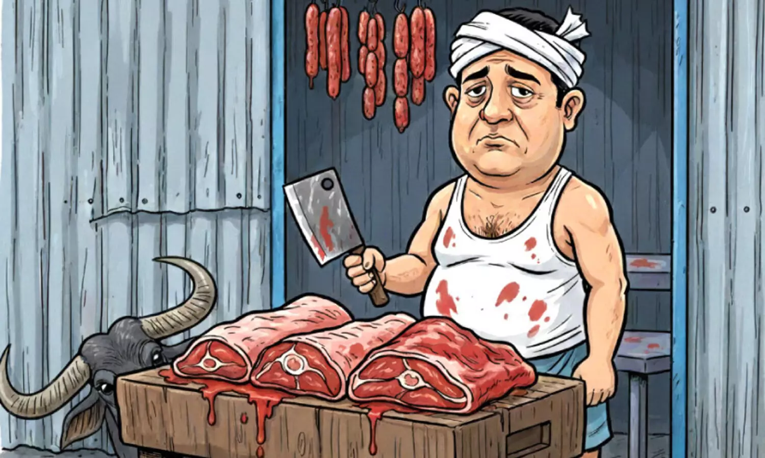 കുറഞ്ഞ വിലക്ക്​ ‘വരവ്​’ ഇറച്ചി; പോത്ത്​ കർഷകർ ആശങ്കയിൽ