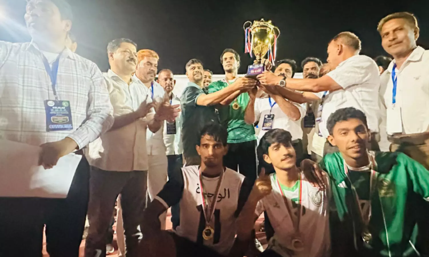 കെ.​എം.​സി.​സി സ​ലാ​ല വോ​ളി​ബാ​ൾ ടൂ​ർ​ണ​മെ​ന്റ്‌ അ​ൽ വ​ഹ​ദ ക്ല​ബ്‌ വി​ജ​യി​ക​ൾ