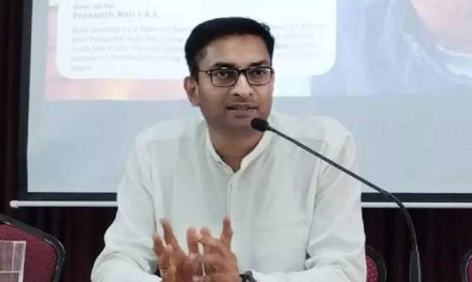 അനധികൃത സ്വത്ത്​ സമ്പാദനവും ചട്ടലംഘനവും: ചീഫ്​ സെക്രട്ടറിക്കെതിരെ മുഖ്യമന്ത്രിക്ക് പരാതി നൽകി പ്രശാന്ത്​​