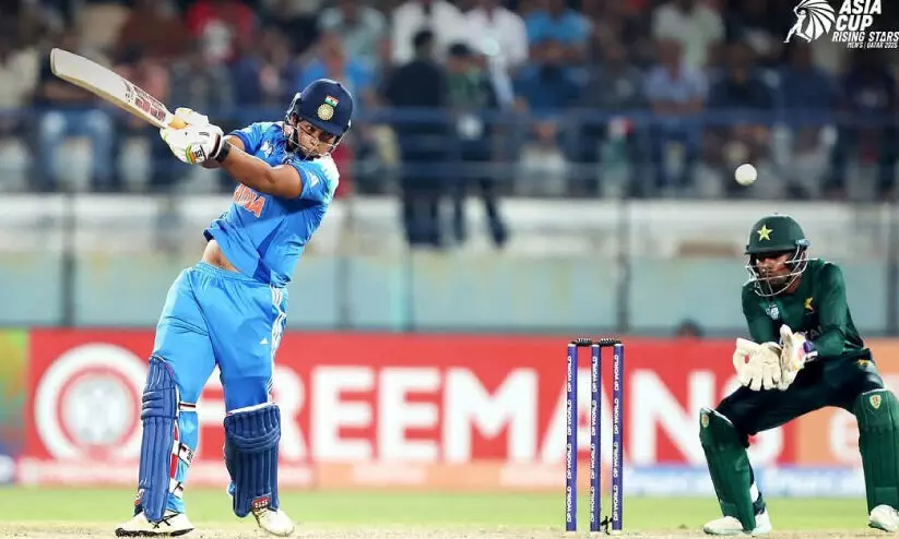 ഏഷ്യ കപ്പ് റൈസിങ് സ്റ്റാർസ്; പാകിസ്താന് അനായാസ ജയം ഏഷ്യ കപ്പ് റൈസിങ് സ്റ്റാർസ്; പാകിസ്താന് അനായാസ ജയം