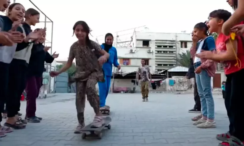 Gaza,Children,Skateboarding,Resilience,War- ഫലസ്തീൻ, ഗസ്സ, സ്കേറ്റ് ബോർഡ്, ഇസ്രായേൽ Gaza,Children,Skateboarding,Resilience,War- ഫലസ്തീൻ, ഗസ്സ, സ്കേറ്റ് ബോർഡ്, ഇസ്രായേൽ