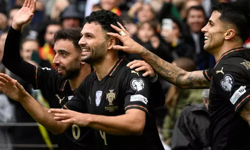 പോർചുഗൽ ലോകകപ്പിന്, ചരിത്രത്തിലേക്ക് ക്രിസ്റ്റ്യാനോ; അർമേനിയ വലനിറച്ച് പറങ്കിപ്പട (9-1)