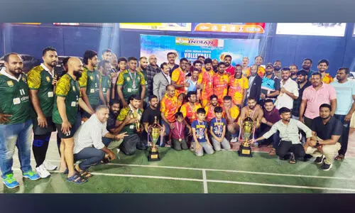 ഇന്ത്യൻ ക്ലബ് വോളിബാൾ ടൂർണമെന്‍റിൽ ഇന്‍റർലോക്ക്-ബി ചാമ്പ്യൻമാർ