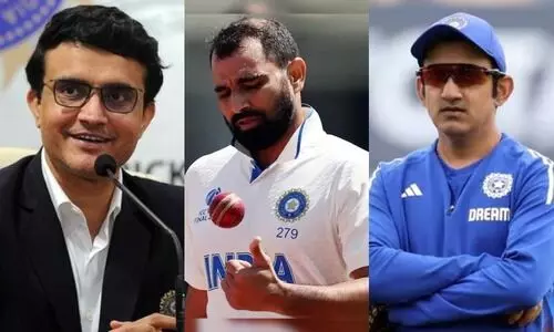 ‘ഷമിയെ തിരികെ കൊണ്ടുവരൂ; ടെസ്റ്റ് മൂന്നല്ല, അഞ്ച് ദിവസത്തെ കളിയാണ്’ -ഗംഭീറിനെ ഉപദേശിച്ച് ഗാംഗുലി