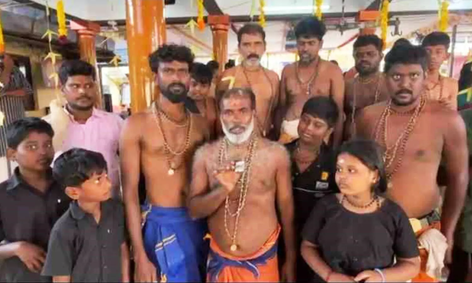 Sabarimala pilgrims