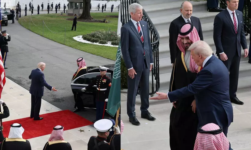 സൗദി കിരീടാവകാശി യു.എസിലെത്തി, ദ്വിദിന സന്ദർശനത്തിന് തുടക്കം സൗദി കിരീടാവകാശി യു.എസിലെത്തി, ദ്വിദിന സന്ദർശനത്തിന് തുടക്കം