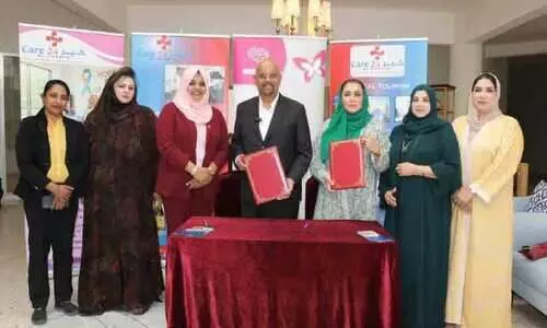 ആ​രോ​ഗ്യ​സേ​വ​നം; ഒ​മാ​നി വി​മ​ൻ​സ് അ​സോ​സി​യേ​ഷ​നു​മാ​യി സ​ഹ​ക​ര​ണ​ത്തി​ന് കെ​യ​ർ 24