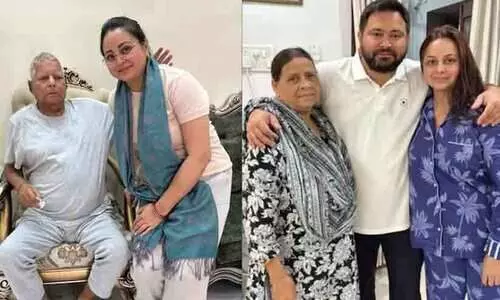 Lalu Yadavs First Reaction On Family Feud